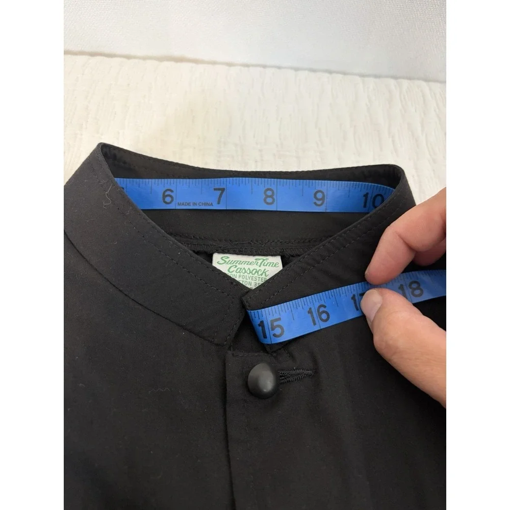 Vintage RJ Toomey Black Clergy Cassock 42R 58